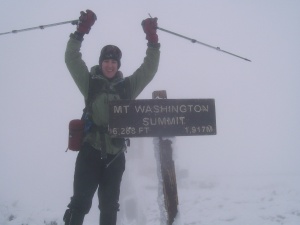 Yeah, that's THE Mount Washington...in the middle of winter!