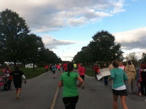 ...and this is what the Hershey Half Marathon looks like!